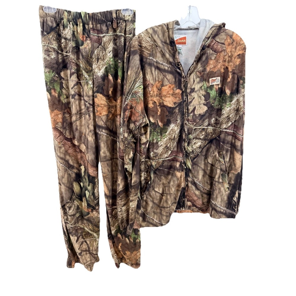 Gamehide's Elimitick‎ Men's Camo Tick Repelling Turkey Hunting Jacket&Pants Sz M